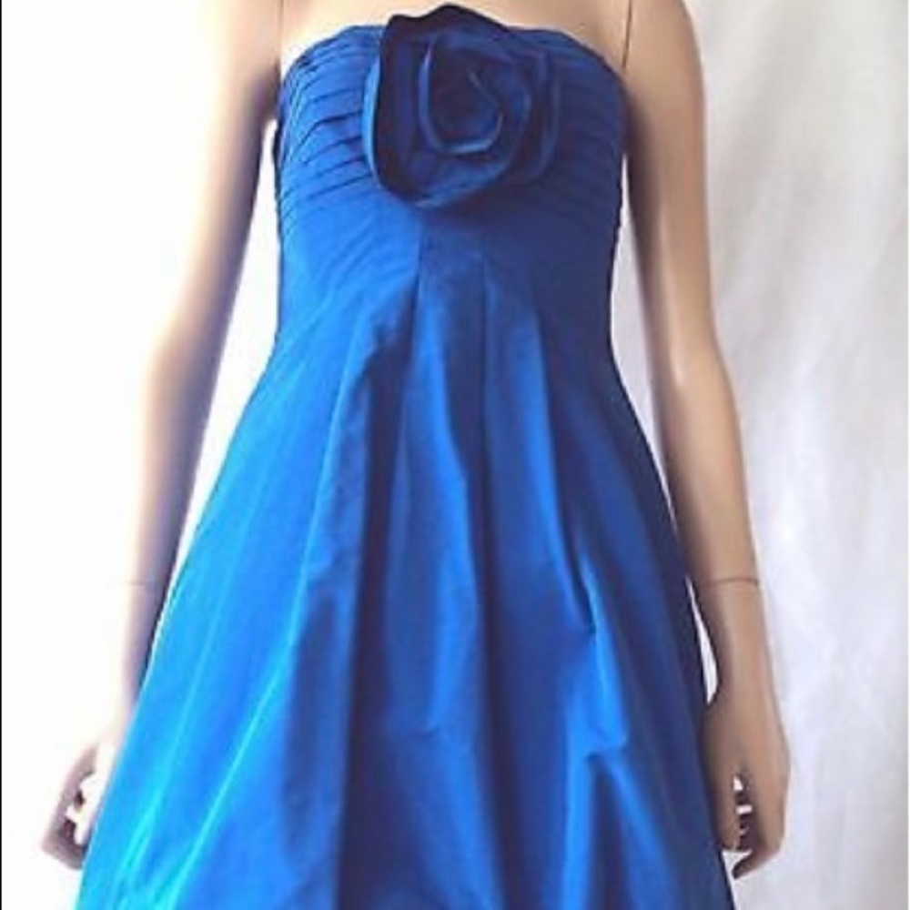BCBGMaxAzria Bubble Taffeta sleeveless 80’s dress.  Worn once. Excellent quality